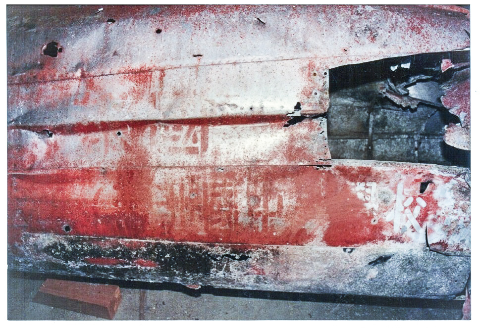 The Military Aviation Museum's A6M3 Zero 35 B02 3145 Rear Starboard Fuselage Sterling via Lsmall