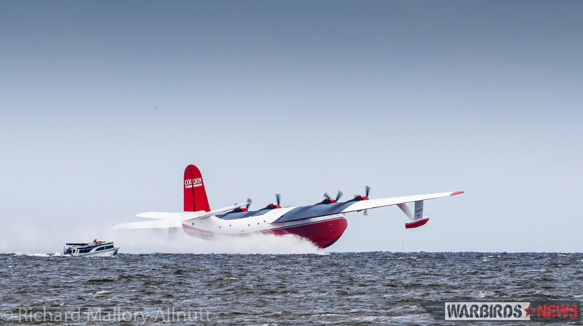EAA AirVenture Oshkosh 2016 Photos, Final Facts and Figures 35 ... taking off... (photo by Richard Mallory Allnutt)