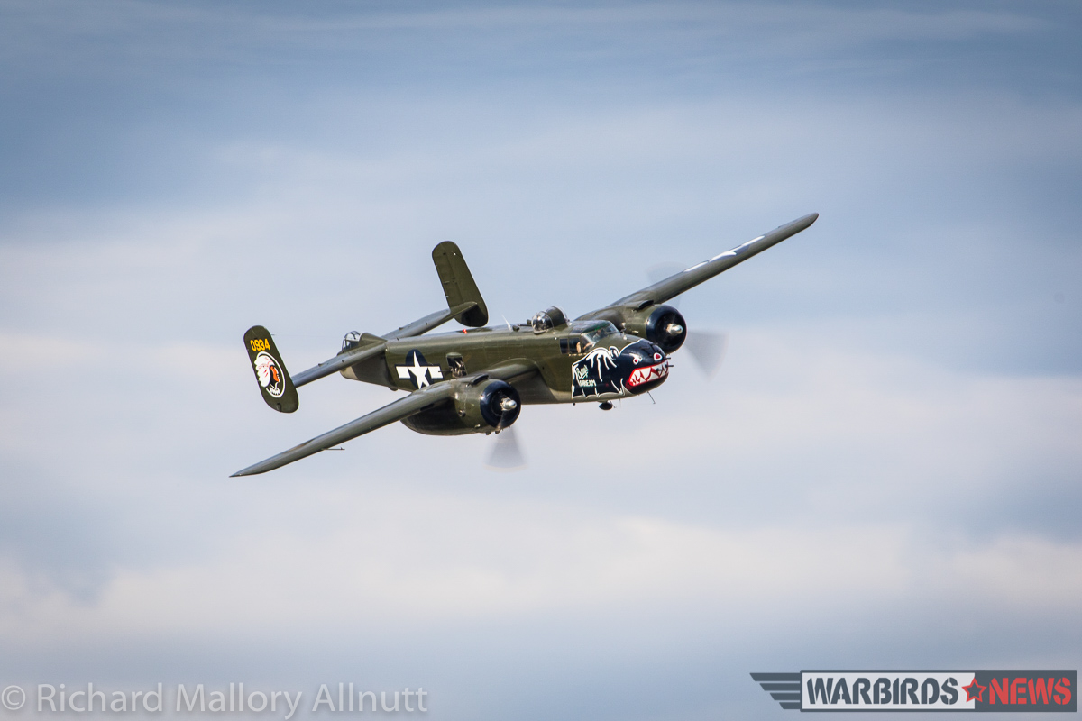 EAA AirVenture Oshkosh 2016 Photos, Final Facts and Figures 16 Texas Flying Legends' magnificent B-25J Mitchell. (photo by Richard Mallory Allnutt)