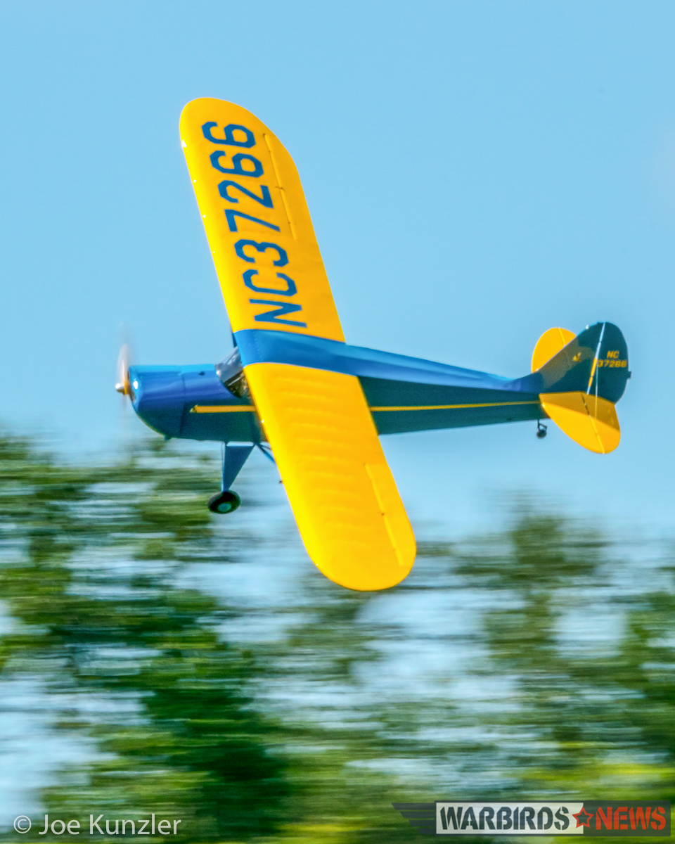Heritage Flight Museum - July 2016 Fly Day Report 24 The Cadet shows her top side. (photo by Joe Kunzler)