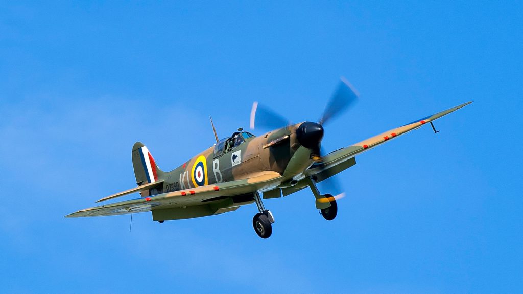 Harvard Training Paves the Way for New Battle of Britain Memorial Flight Hurricane Pilot 12 BBMF Spitfire IIa P7350 airborne for the 2025 display season