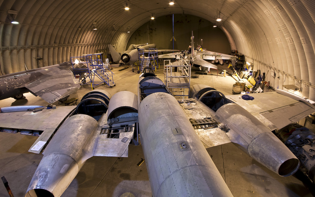 Ex-RAF Jaguar Fast Taxi Run at Bentwaters Cold War Museum 14 BCWMmarch144