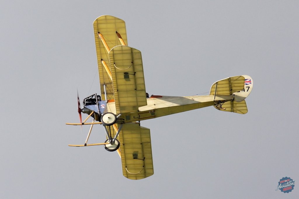 Today in Aviation History: First Flight of the Royal Aircraft Factory B.E.2 39 BE2BigglesBiplaneIMG 6190