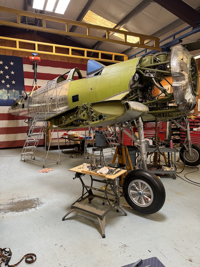 Vultures Row Aviation’s F4U Corsair Restorations Update 16 BUNO 97382 Corsair