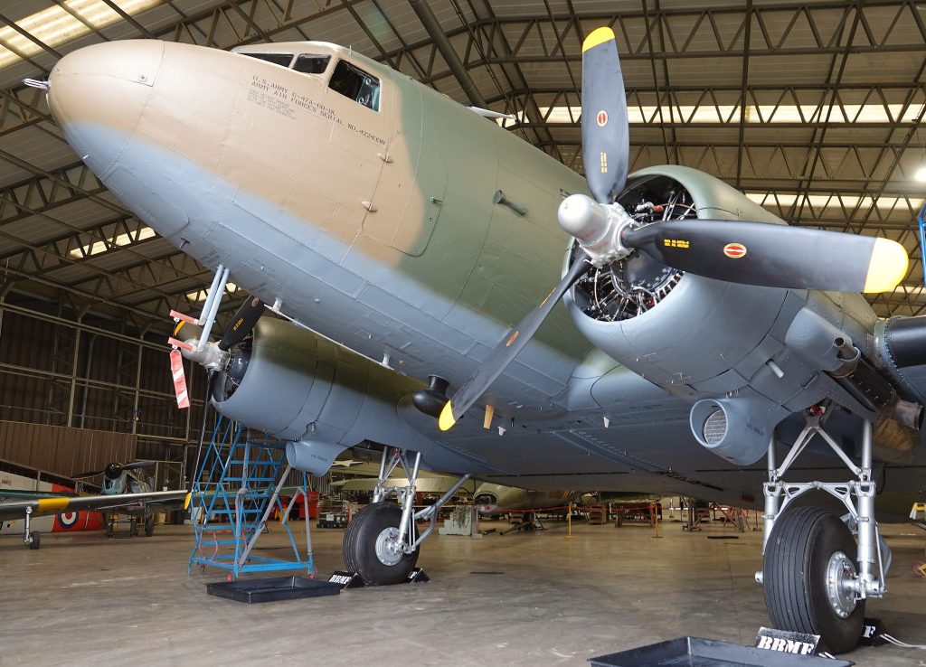 Battle of Britain Memorial Flight Dakota Receives New Paint Scheme 15 Battle of Britain Memorial Flight Dakota Receives New Paint Scheme David Whitworth