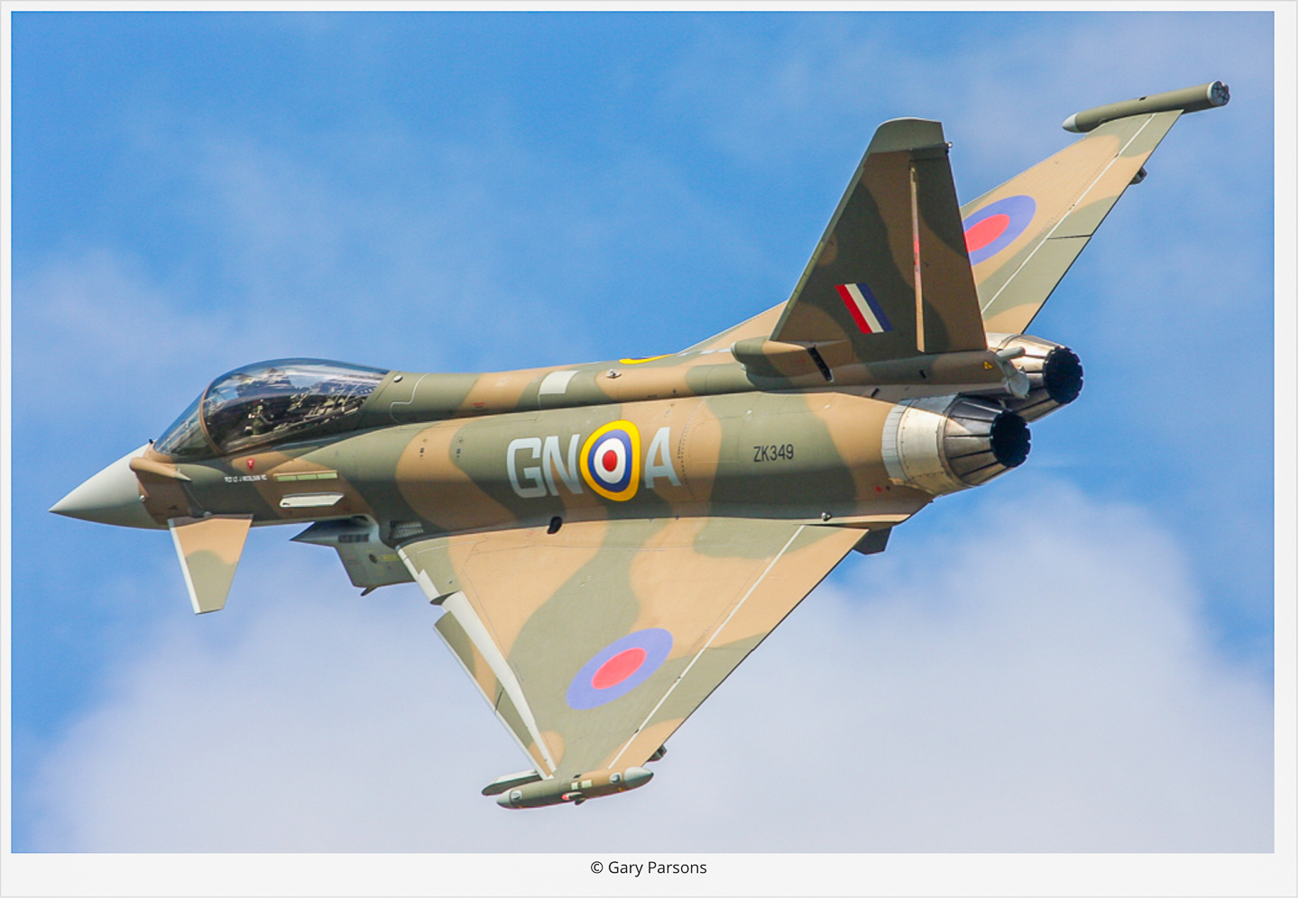 Battle of Britain: 75th Anniversary 11 The 29(R) Squadron Typhoon II painted to represent James Nicolson’s Hawker Hurricane from his Victoria Cross-winning combat during the Battle of Britain. (photo by Gary Parsons via Global Aviation Resource)