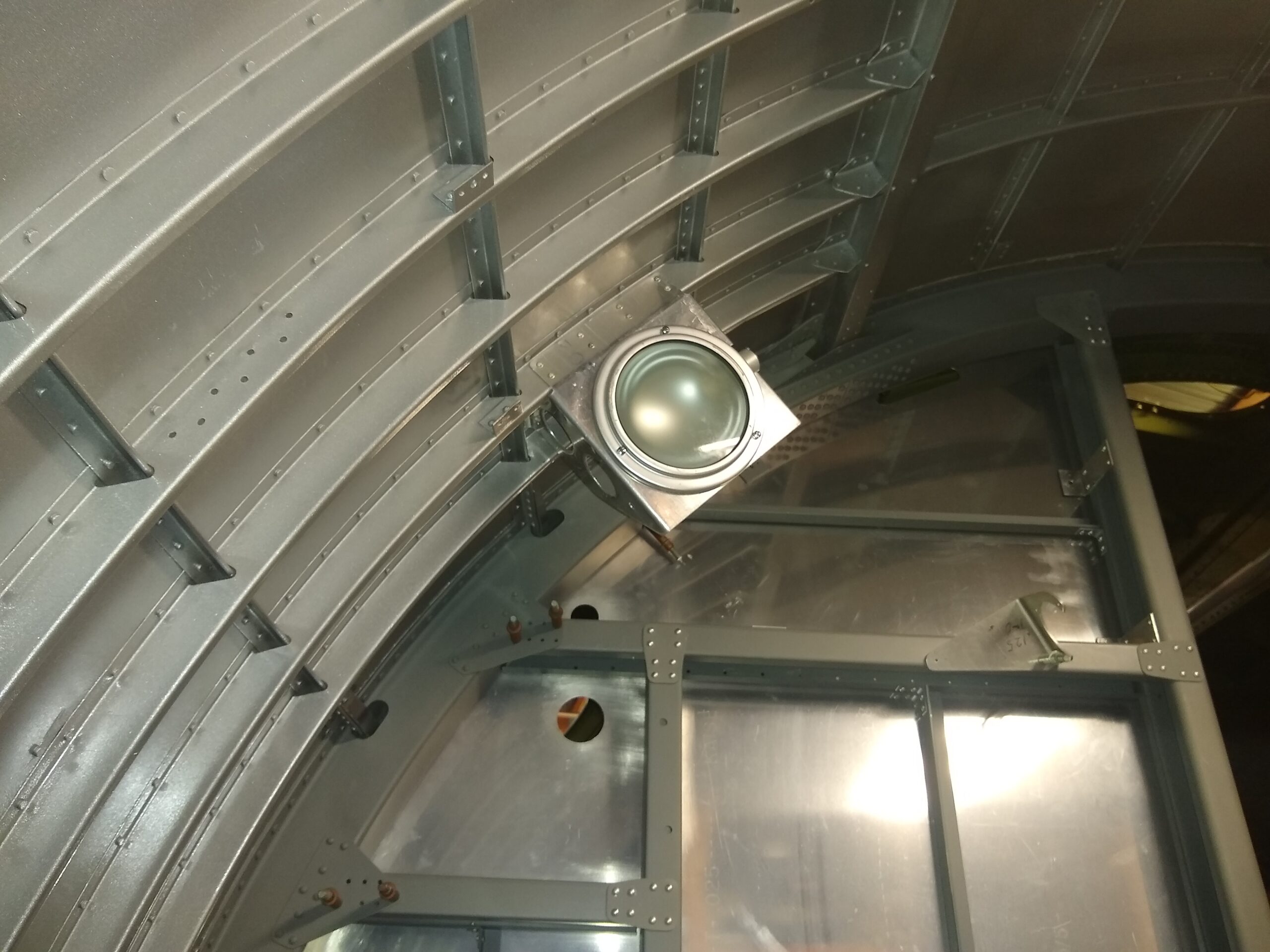 B-17E Desert Rat Restoration Update – November 2022 26 BayLights 20221010 scaled