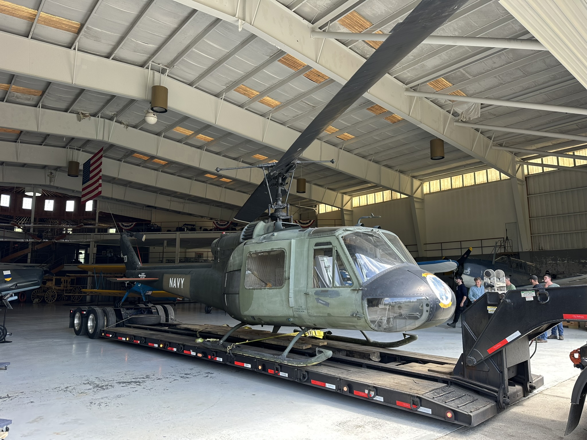 Two Major Artifacts Join American Heritage Museum’s Vietnam War Gallery 14 Bell HH 1K Huey 3384
