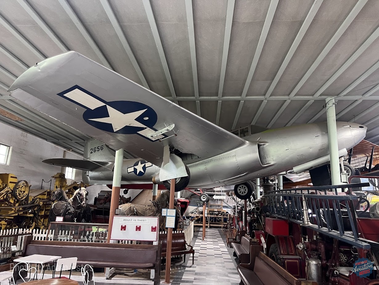 America’s First Jet: Inside the Surviving Bell P-59 Airacomets 40 Bell P 59B Airacomet 44 22656 at the Pioneer Village Adam Estes