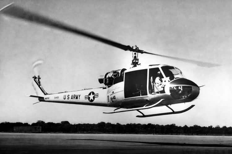 Today in Aviation History - First Flight of The Bell Model 204 10 Bell XH 40 first flight. U.S. Army