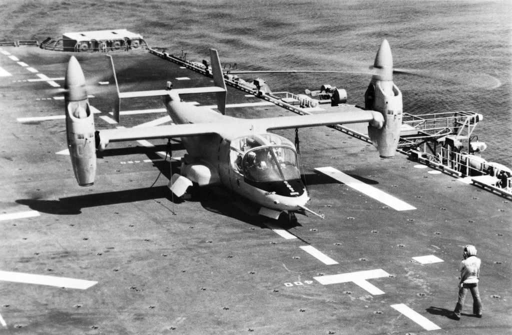 Flight Test Files: The Bell XV-15 Tiltrotor and NASA’s Quiet Revolution in Lift 13 Bell XV 15 during trials aboard USS Tripoli LPH 10 in 1983