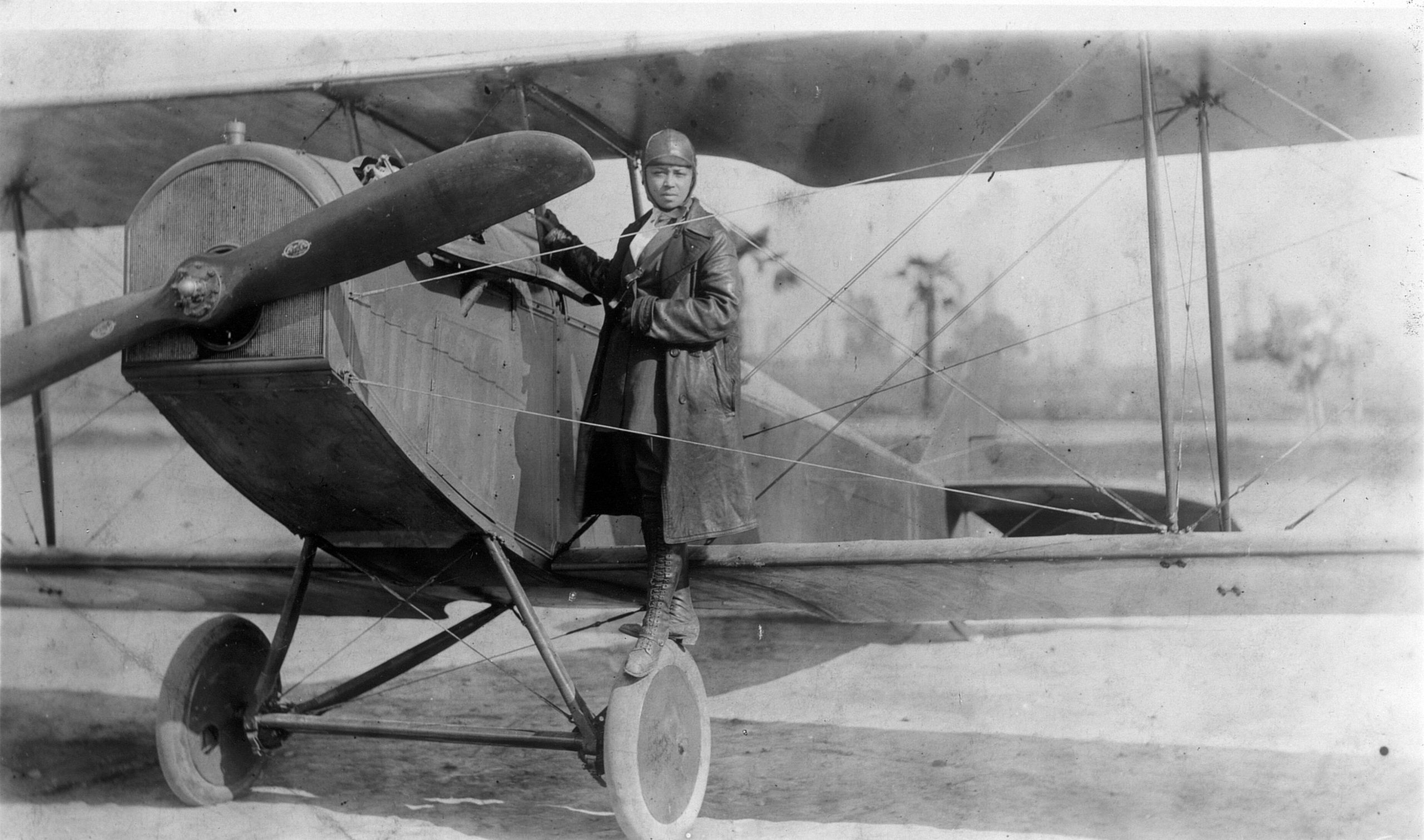 Randy's Warbird Profiles: Curtiss JN-4D Jenny s/n SC-1282 23 Bessie Coleman and her plane 1922 1 scaled
