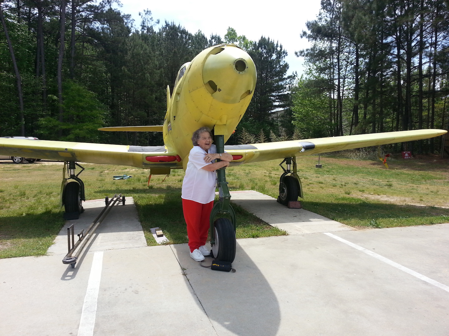 Richard E. Cole to Highlight World War II Heritage Days 12 Betsy Bishop in 2014 and CAF Dixe Wing P-63 at the 2015 WWII Heritage Days. ( Photo by Angela Decker)