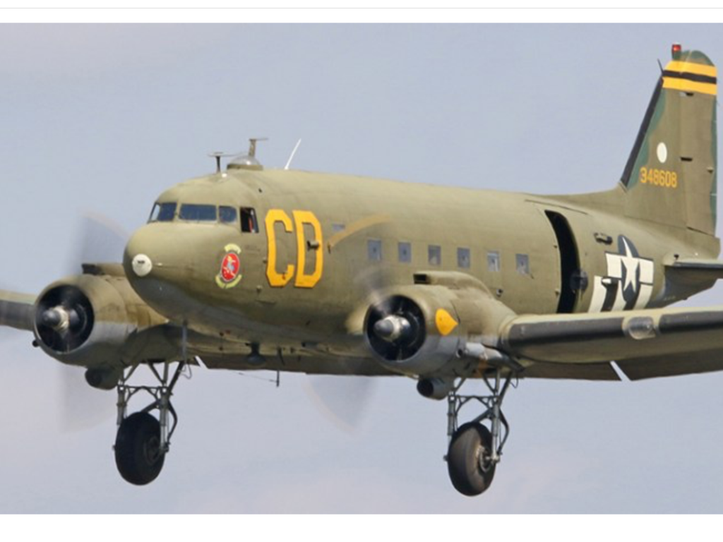 D-Day Squadron DC-3s Participate at Smithsonian’s Innovations in Flight 11 Betsy’s Biscuit Bomber N47SJ photo2