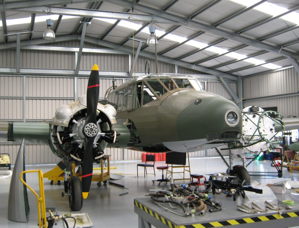 Bill’s Anson: The Restoration of Avro Anson Mk.I MH120 15 Bill Reids hangar