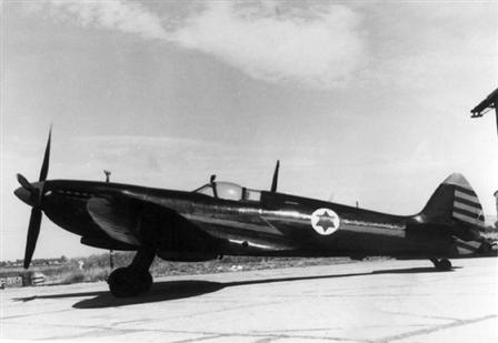 Ezer Weizman's Black Spitfire Back in The Air 13 Black Spit 57