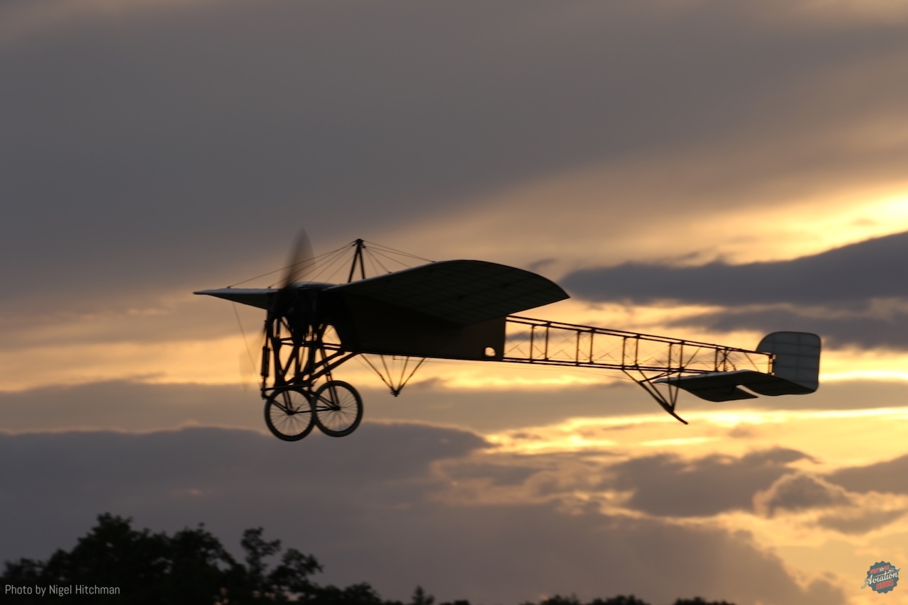 Hahnweide Old Timer Fly-In 2025 Part 2: A Spectacular Showcase of Vintage Aircraft 83 Bleriot sunset 7D2 3956