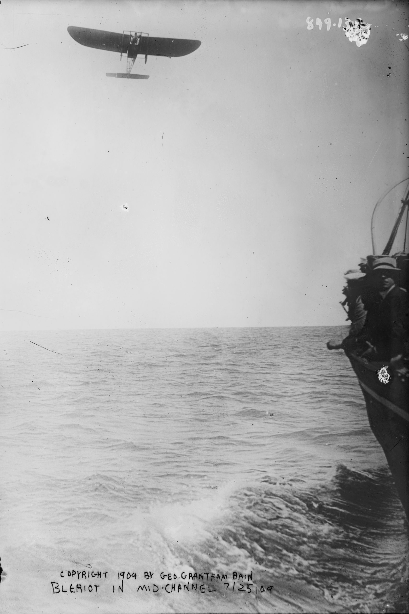 Today in Aviation History: First Flight of the Blériot XI 15 Bleriot mid channel scaled