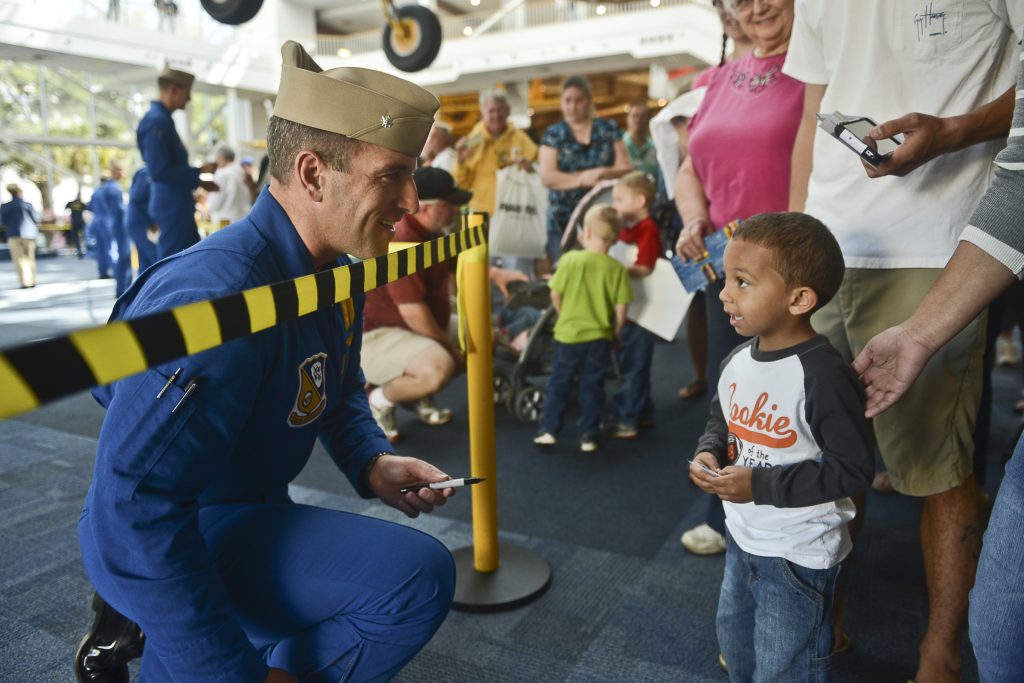 Experience the Blue Angels at the National Naval Aviation Museum: 2025 Practice Schedule Announced 15 Blue Angels Autograph Sessions