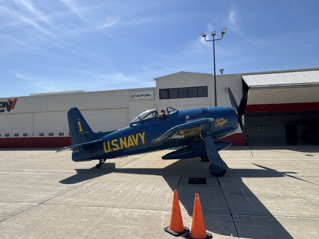 Blue Angels F8F-2 Bearcat Heads For Europe 12 Blue Angels F8F 2 Bearcat Heads For Europe 2