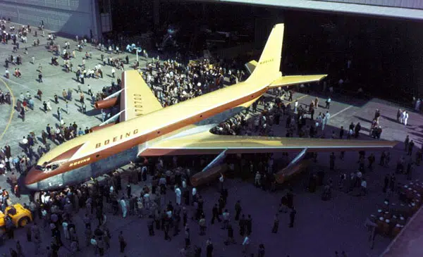 Today in Aviation History: Boeing 367-80 Prototype Rolls Off the Assembly Line 11 Boeing 367 80 N70700 rollout.jpg