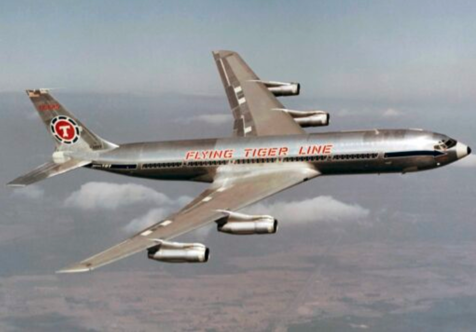 The Flying Tiger Line: How a Wartime Legacy Shaped Global Air Cargo 14 Boeing 707 320C freighter