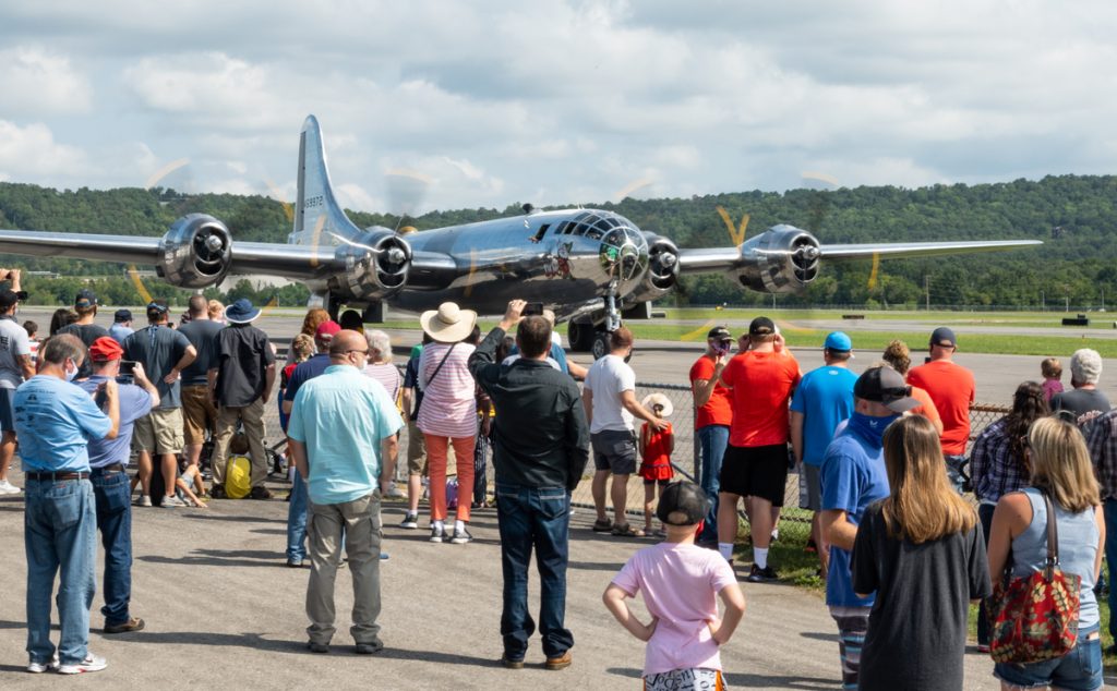 B-29 Doc History Restored Tour to Land at The Nebraska State Fly-In 10 Boeing B 29 Doc
