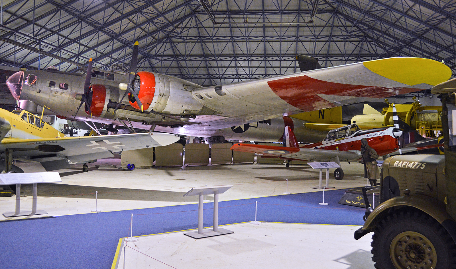 RAF Museum London (Hendon) - Cockpits & Cabs Event - 21 September 12 Boeing B 17G Flying Fortress