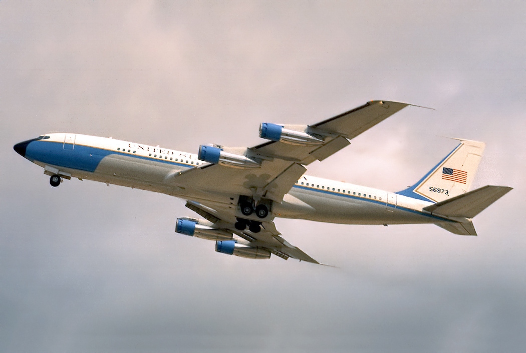 E-8 JSTARS Moves to Museum of Aviation at Warner Robins 16 Boeing C 137C 707 396C USA Air Force AN0666411