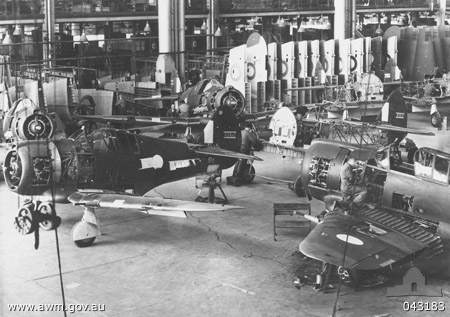 All Boomerangs Come Back: An Australian Fighter's Gradual Return 11 Boomerang production line at Fisherman's Bend. (photo via wikipedia)