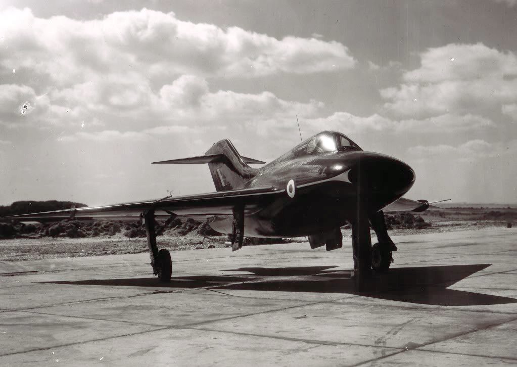 Today in Aviation History: First Flight of the Boulton Paul P.120 12 Boulton Paul P.120 VT 951 in its black paint scheme