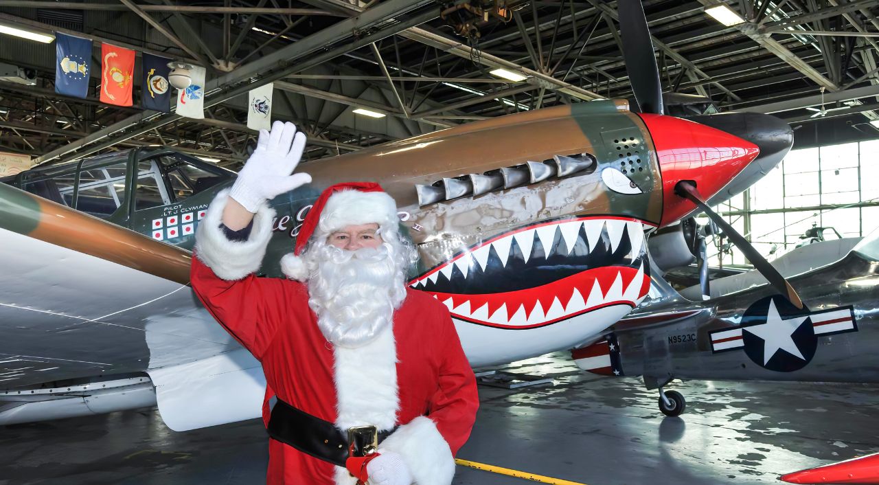 Breakfast, Santa, and Vintage Warbirds: A Holiday Tradition Returns to the American Airpower Museum 10 Breakfast Santa and Vintage Warbirds A Holiday Tradition Returns to the American Airpower Museum
