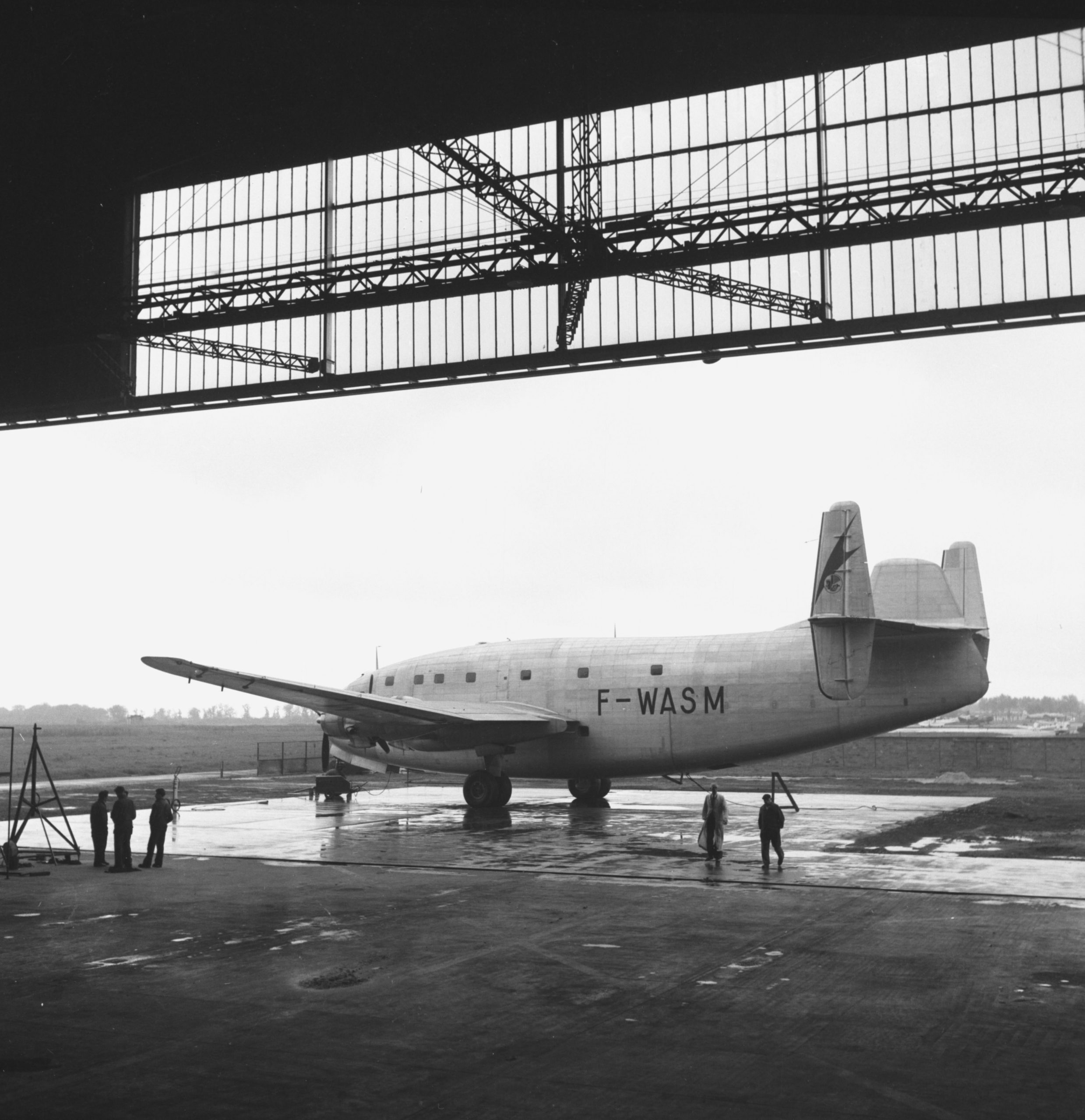 Today in Aviation History: First Flight of the Breguet Deux-Ponts 13 Breguet 761S NARA 19980559 scaled