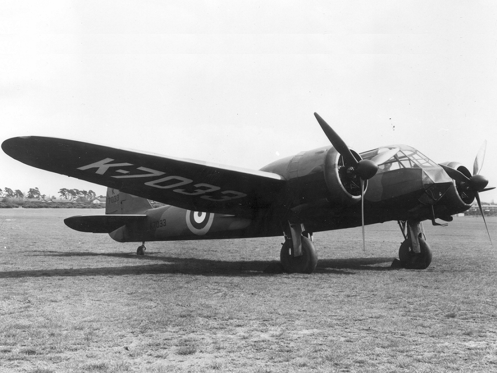 Today in Aviation History: First Flight of the Bristol Blenheim 12