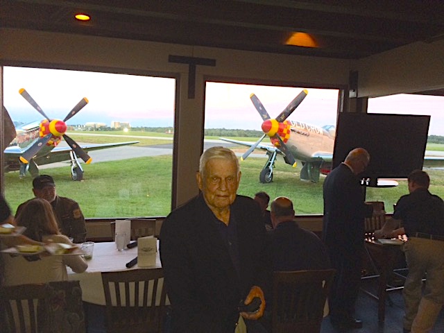 Iconic 57th Fighter Group Restaurant Hosts Warbird Rides, 1940s Victory Dance 11 Bud at 57th 1