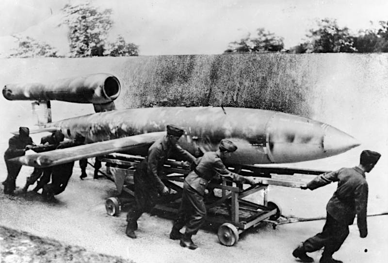 "V for Victory, not Vengeance": The RAF's Defense of London 80 Years Later 13 Bundesarchiv v 1 flying bomb