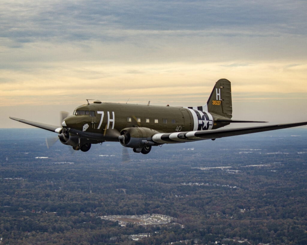 Flying Proms Symphonic Air Show Returns to The Military Aviation Museum 12 C 47 Chalk 40 Photo Credit Jason Hess