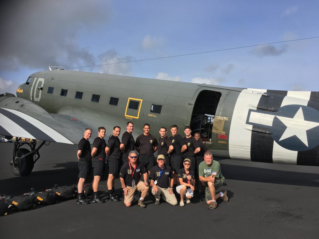 US Army Golden Knights to Jump at WWII Heritage Days 10 C 47 Placid Lassie and US Army Golden Knights