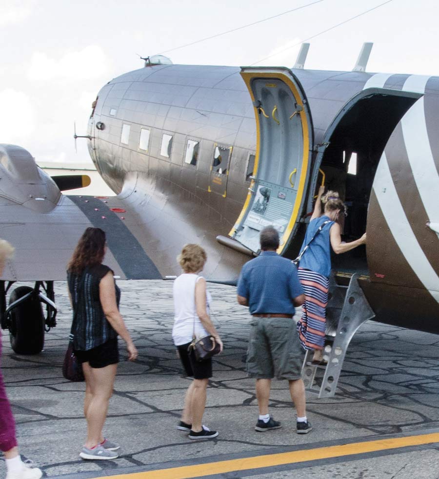 Take a Warbird Ride on a World War II Bomber and Troop Transport 11 C 47 hairless joe