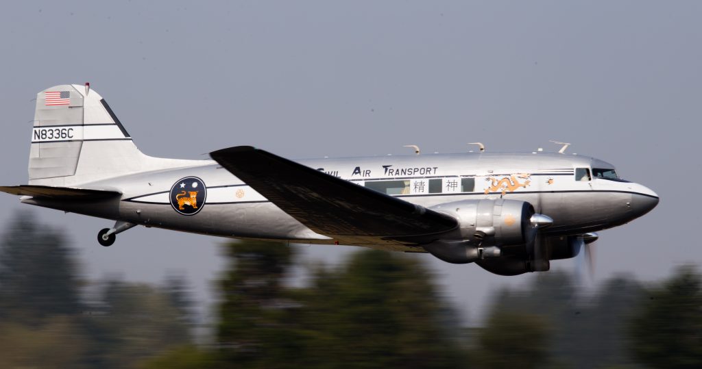 D-Day Squadron's Mighty Fifteen - The American Contingent Flying to Normandy 11 C 53 Spirit of Benovia N8336C