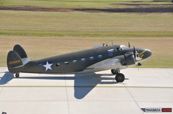 In the Air With the CAF Houston Wing's Lockheed C-60 Lodestar 13 The CAF Houston Wing's C-60 is finished in authentic USAAF markings and livery and is furnished as a paratrooper transport. (Image Credit: Luigino Caliaro)
