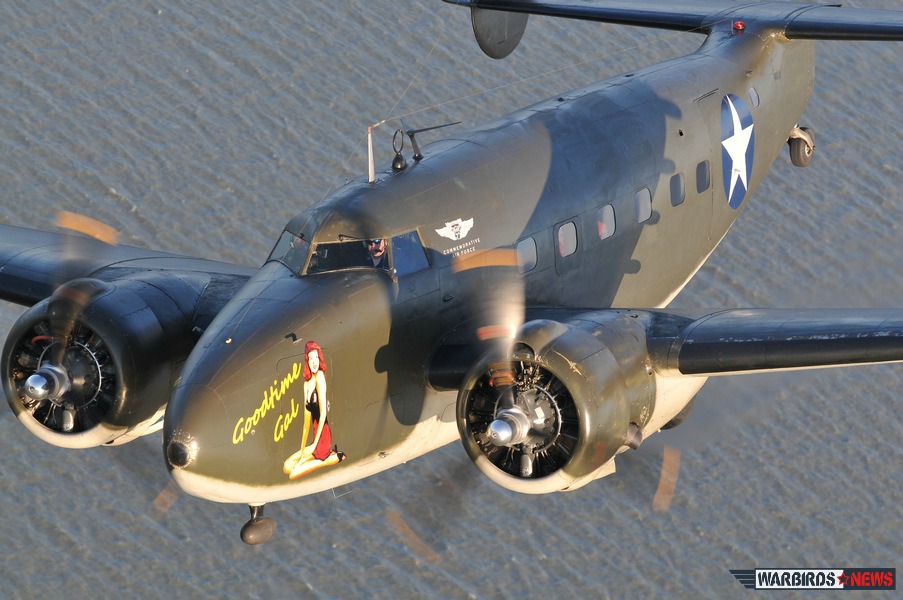 In the Air With the CAF Houston Wing's Lockheed C-60 Lodestar 15 (Image Credit: Luigino Caliaro)