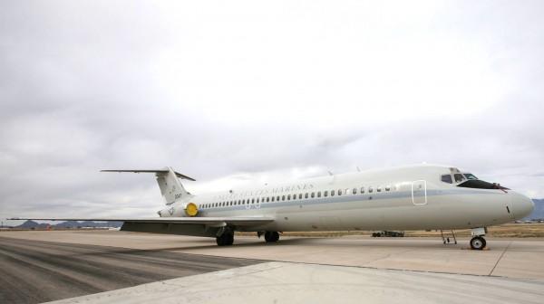 The Boneyard 11 C-9B, Bureau No. 160047 arrives from VMR-1, Marine Corps Air Station Cherry Point, North Carolina - February 3, 2014