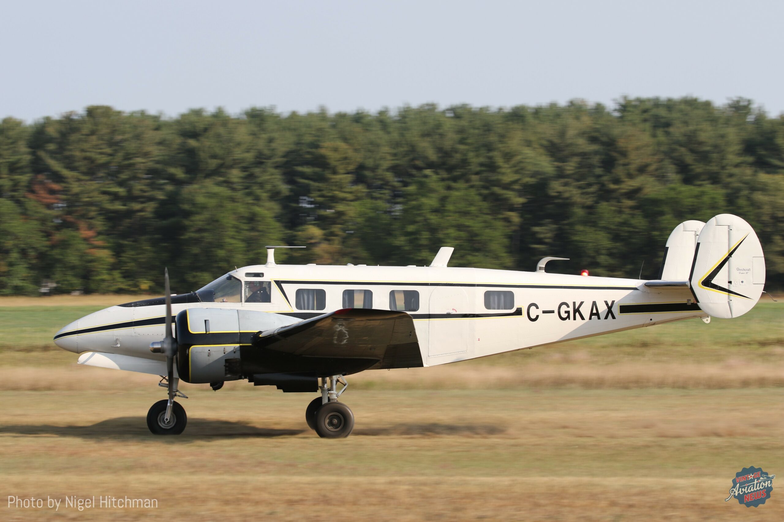'Grassroots' Fly-In 2023 at Brodhead 39 C GKAX Beech 18 7D2 5861 scaled