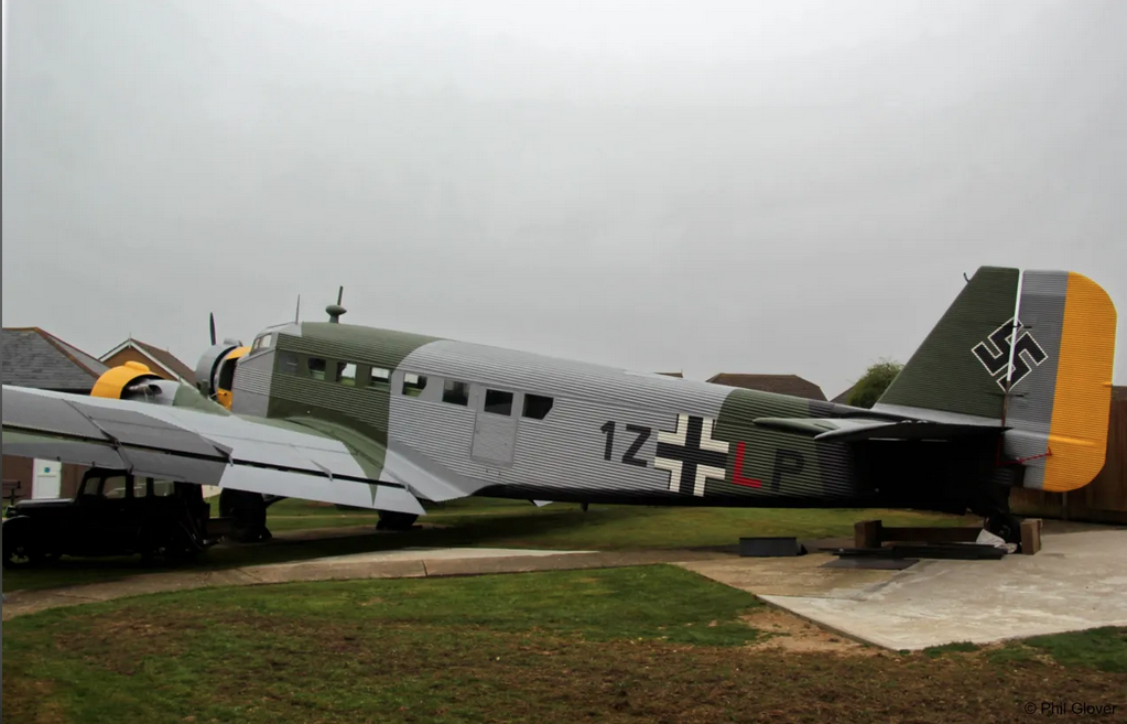 C.A.S.A. 352L (Junkers Ju 52/3M) Kent Battle of Britain Museum 10 C.A.S.A. 352L Junkers Ju 523M Kent Battle of Britain Museum Phoot by Phil Glover