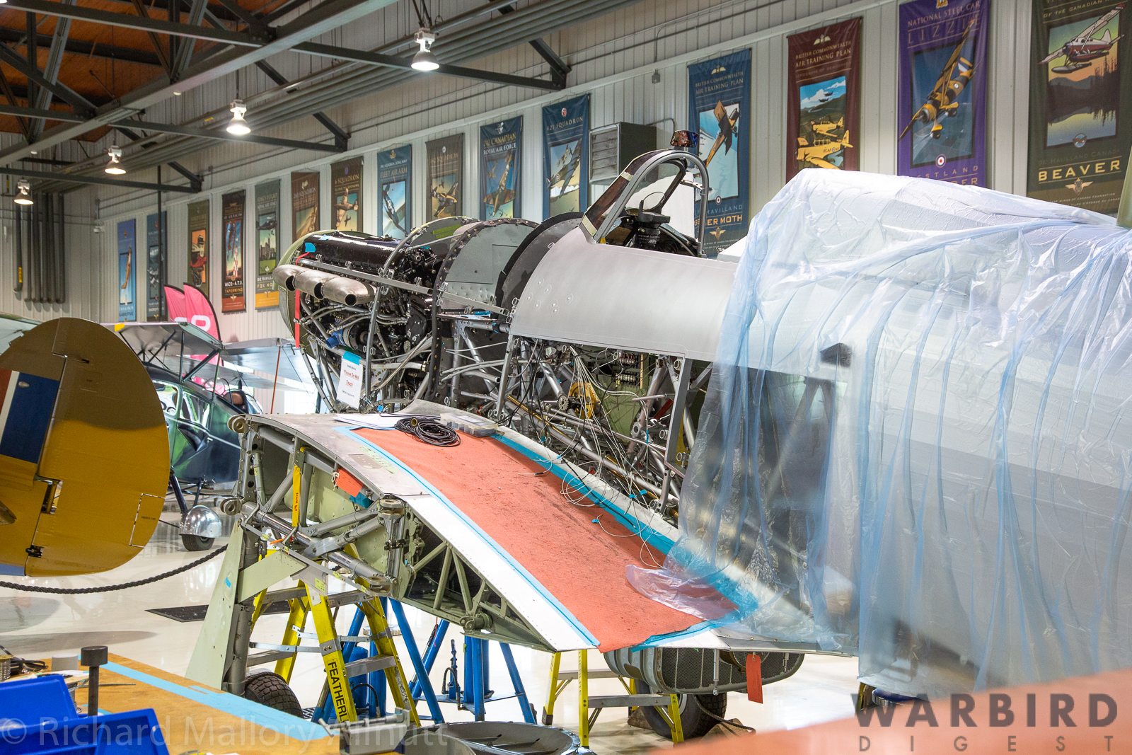 Maid In The Shade - Ride A Combat Veteran B-25 28 C8A0107 Richard Mallory Allnutt photo Vintage Wings of Canada Gatineau Executive Airport Gatineau QUE August 06 2018