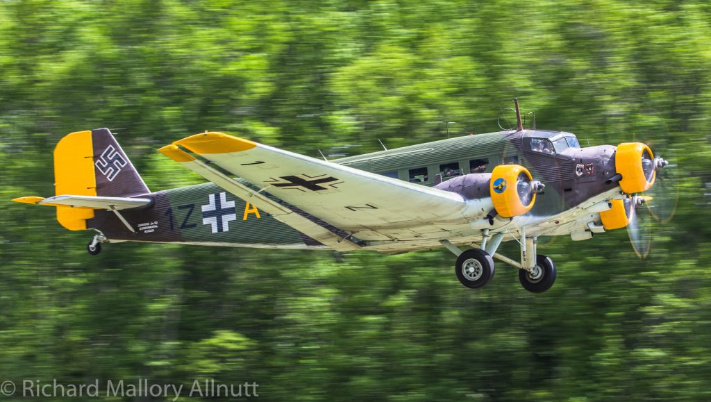 Today in Aviation History: First Flight of the Junkers Ju 52/3M 10 C8A0151 Richard Mallory Allnutt photo Warbirds Over the Beach Military Aviation Museum Pungo VA May 17 2014