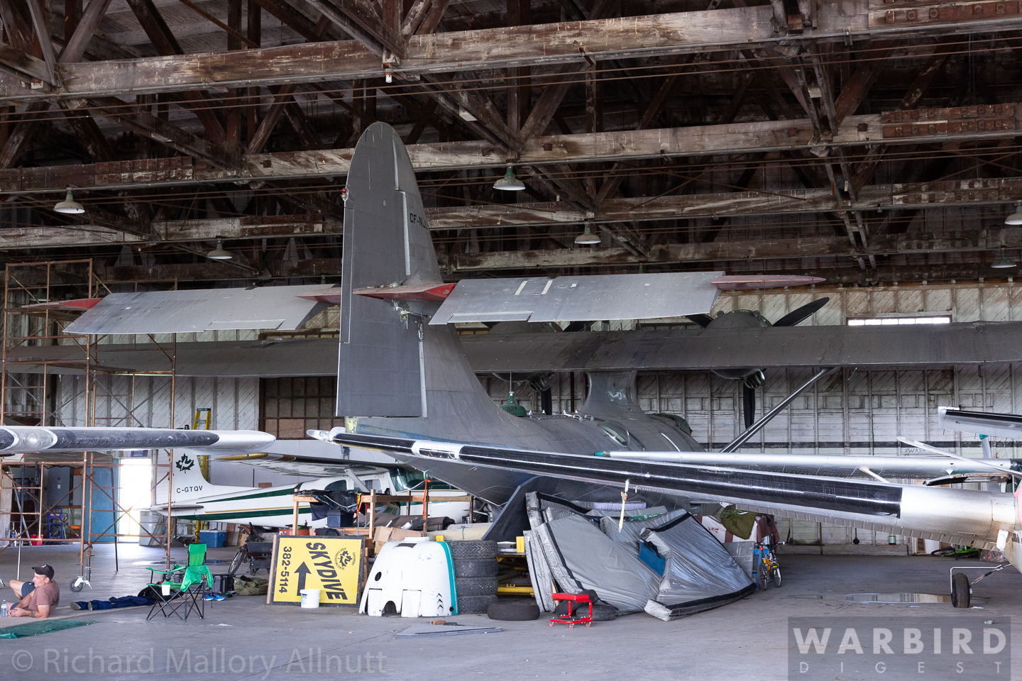The Ghost of Gananoque - 'A Flying Boat in a Barn' 22 C8A1296