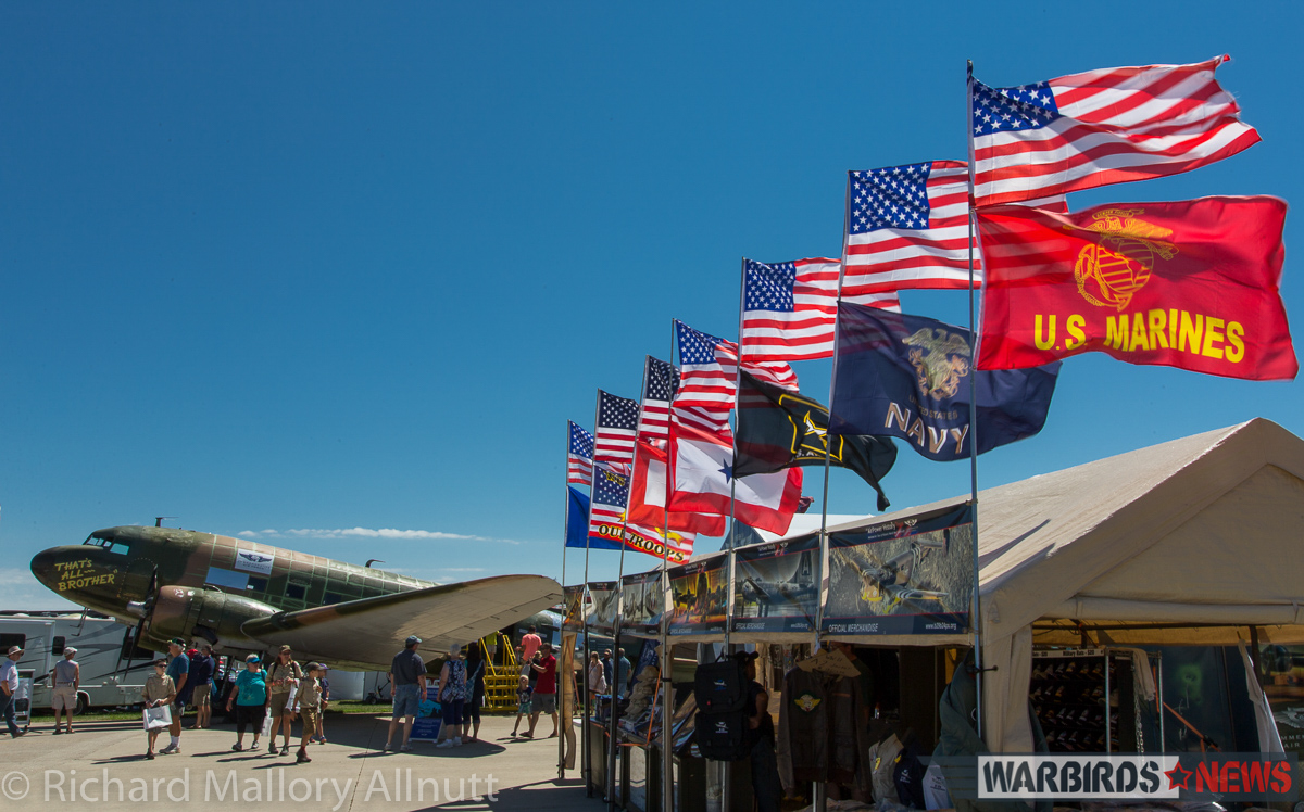 EAA AirVenture Oshkosh 2016 Photos, Final Facts and Figures 19 The Commemorative Air Force had a strong presence at Oshkosh. (photo by Richard Mallory Allnutt)