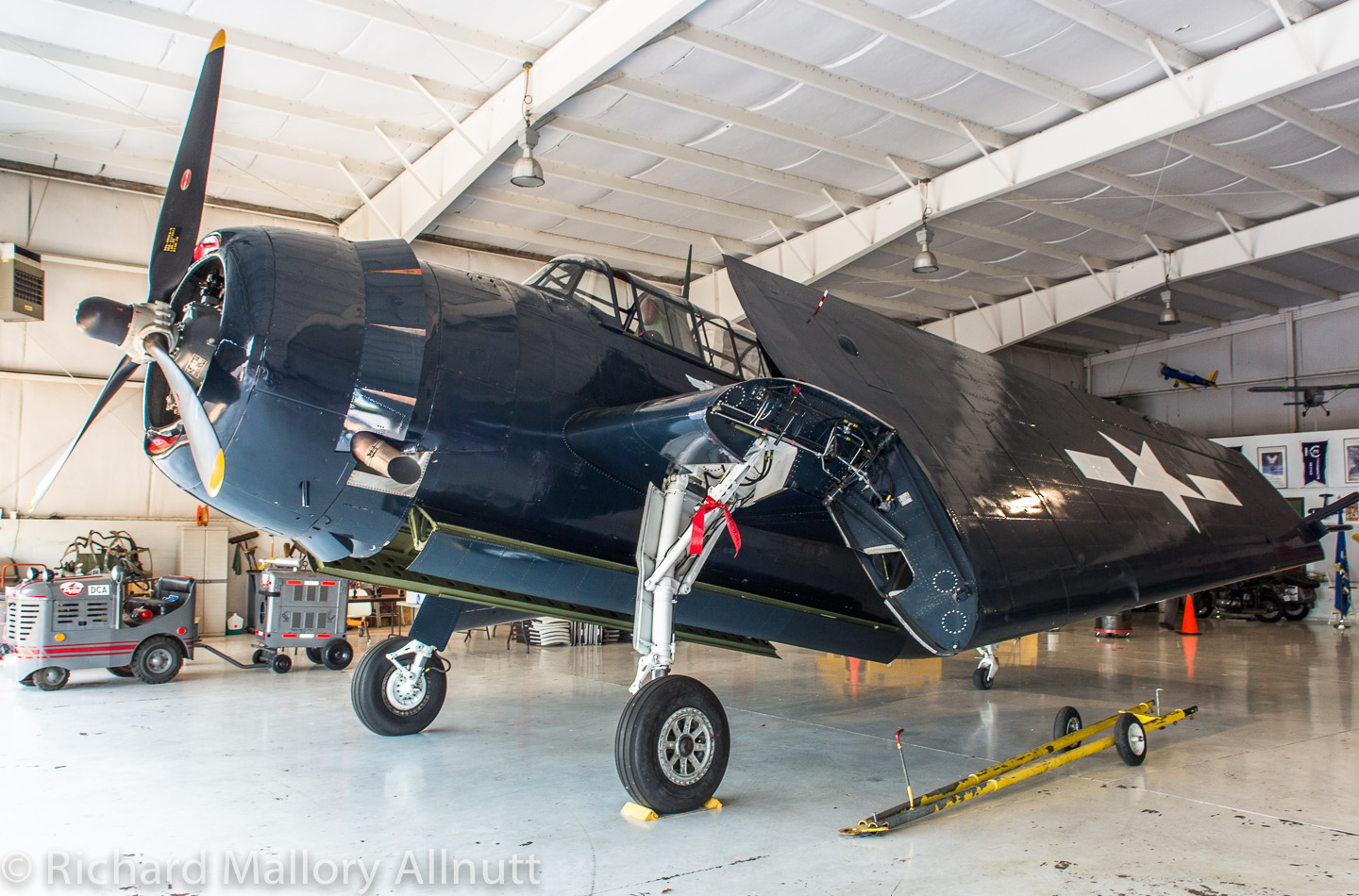 Jack Kosko's UC-78 Bobcat Restoration - July, 2016 Status Update 12 The CAF's freshly refurbished TBM-3E Avenger (Bu.91426) is now home in Culpeper. (photo by Richard Mallory Allnutt)